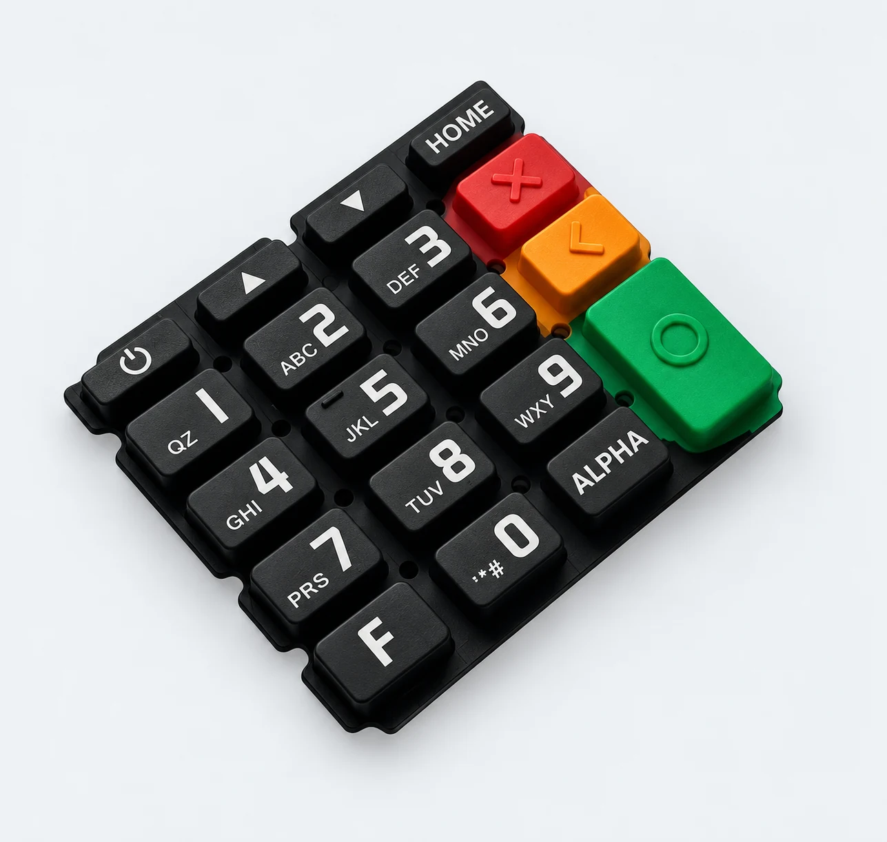 防水硅胶按键 AI产品示意图